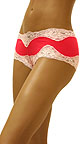 Cotton/Spandex Hip Hugger Boy Pant w/Lace (C32)