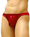 Men's Silk Satin/Silk Knit Thong (MS20)